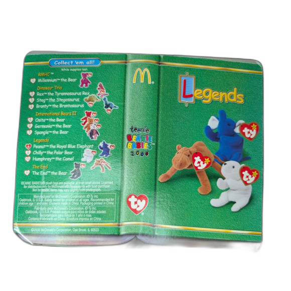 Peanut the Royal Blue Elephant – McDonald’s Teenie Beanie Baby (2000) - Picture 2 of 2